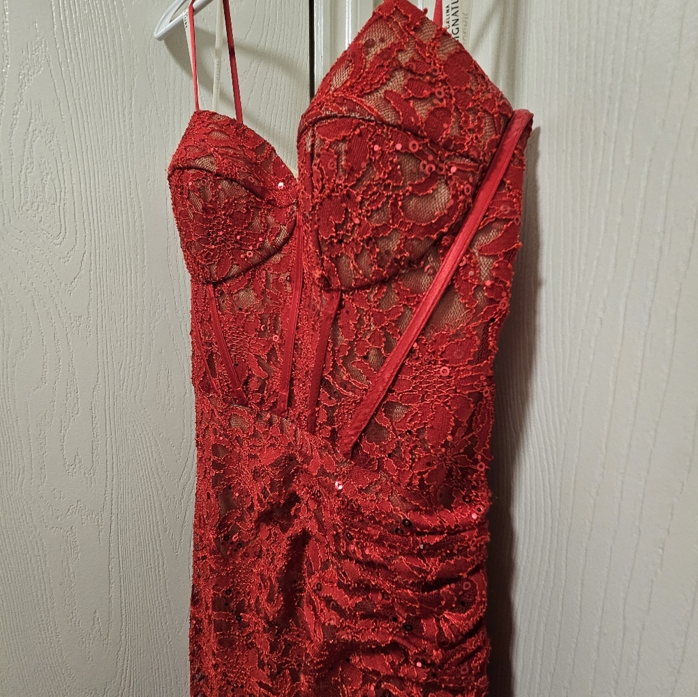 Red Prom Dress - Picture 5 of 7